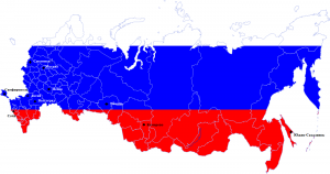Карта РОССИИ дистанц
